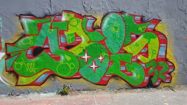 Graffiti Wall - Photo by Leeef