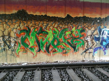 Graffiti Wall - Photo by LeerMarker - Marix, CSE