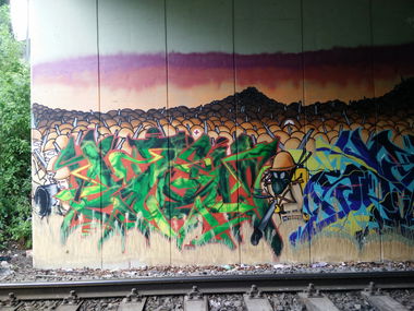 Graffiti Wall - Photo by LeerMarker - Roxe, CSE