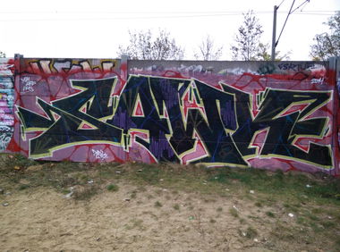 Graffiti Wall - Photo by LeerMarker - Sawk, YUM, PHS (2014)
