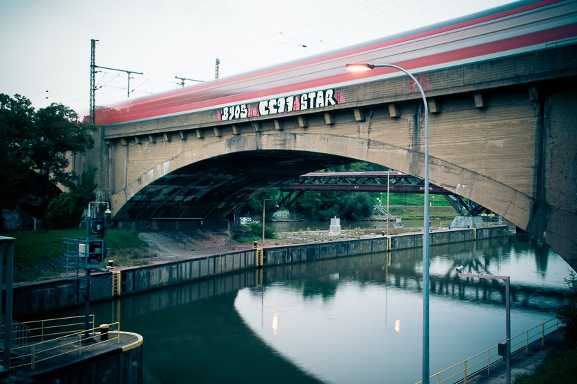 Graffiti Artwork - Photo by Legion0711 - Stuttgart, Daylight, Train