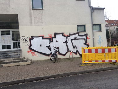 Graffiti Bombing - Photo by LeipzigHBF - Org, Orgcrew, Birek