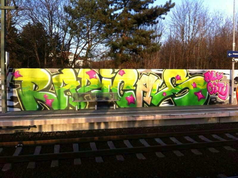 Graffiti Bombing - Photo by LeipzigHBF - Radicals, Rcs, rcscrew (2014)
