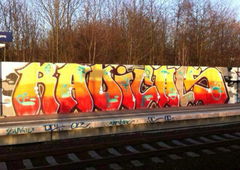 Graffiti Street Art - Photo by LeipzigHBF - Radicals, Rcs, rcscrew (2014)