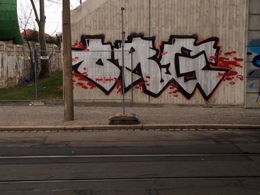 Graffiti Bombing - Photo by LeipzigHBF - Org, Orgcrew, Birek