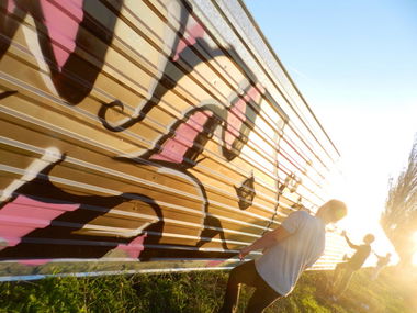 Graffiti Wall - Photo by LeksOne - LEKS, KDS (2013)