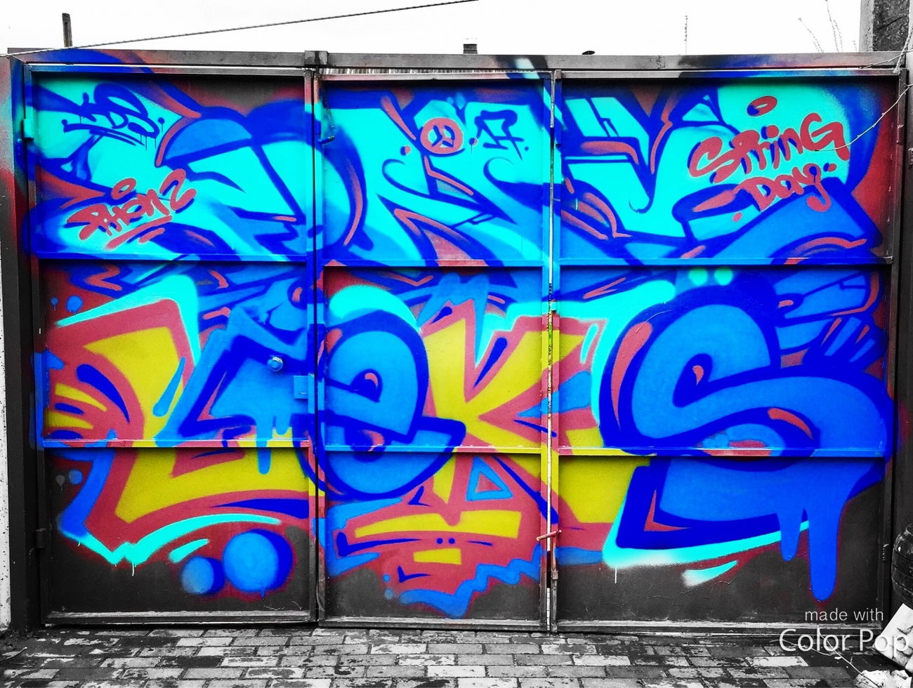 Graffiti Wall - Photo by LeksOne - leks, fonz (2017)