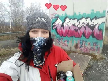 Graffiti Wall - Photo by Lenice