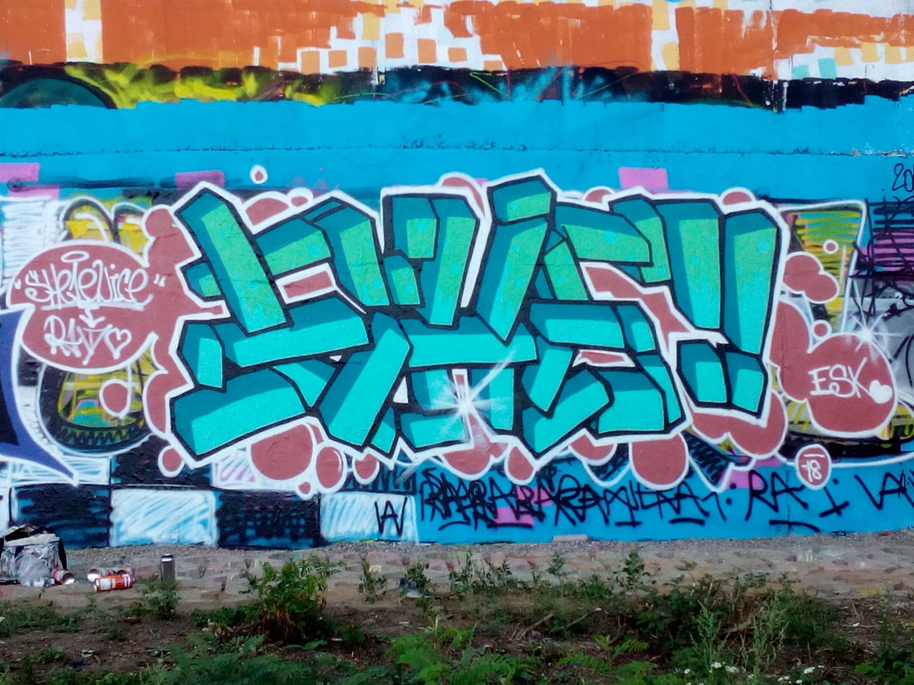 Graffiti Wall - Photo by Lenice