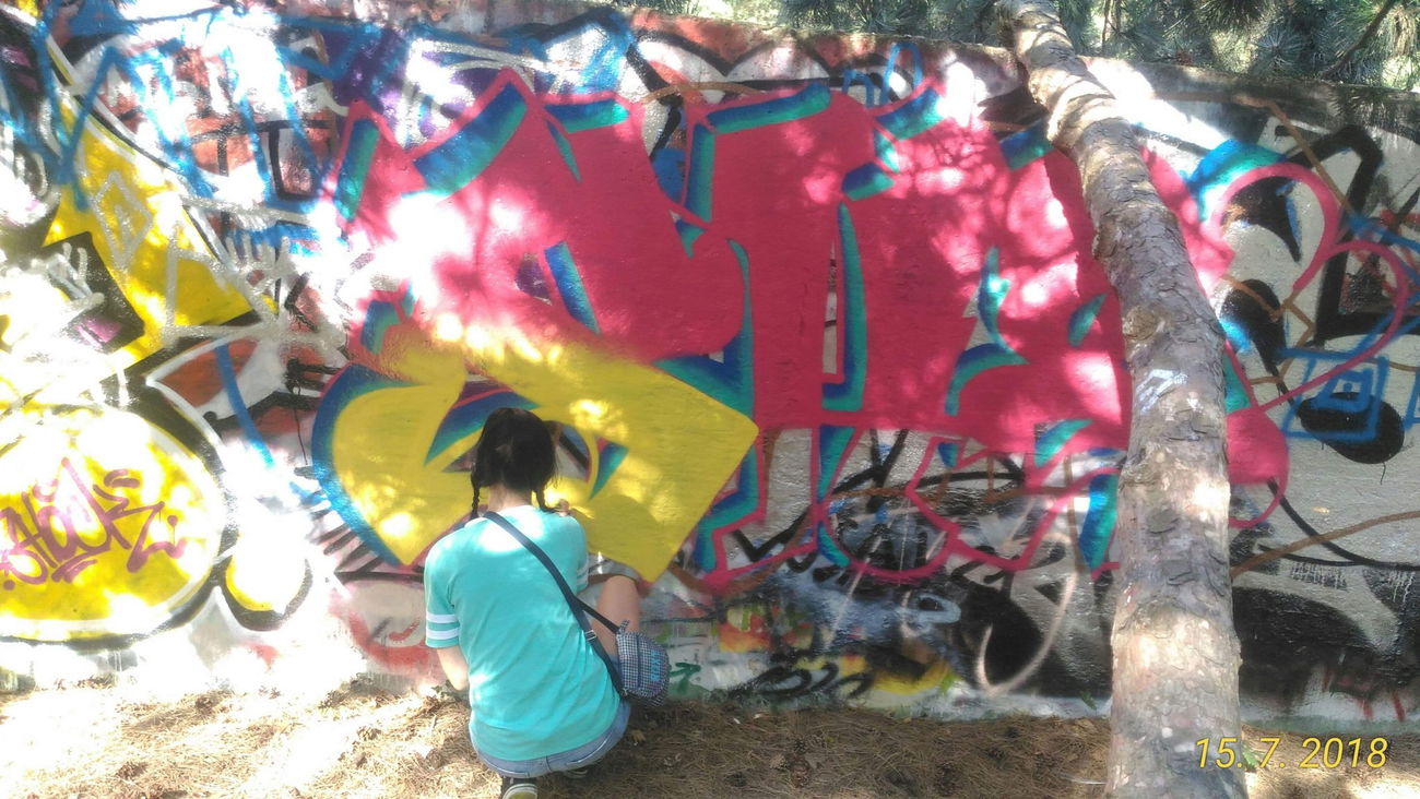 Graffiti Wall - Photo by Lenice (2018)