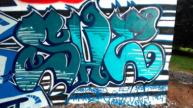 Graffiti Wall - Photo by Lenice