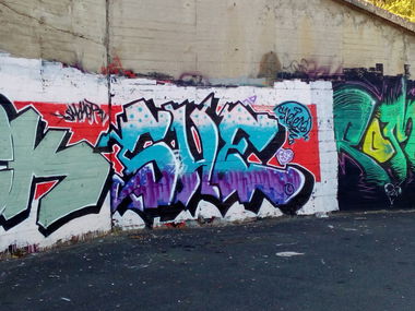 Graffiti Wall - Photo by Lenice (2018)