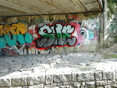 Graffiti Wall - Photo by Lenice