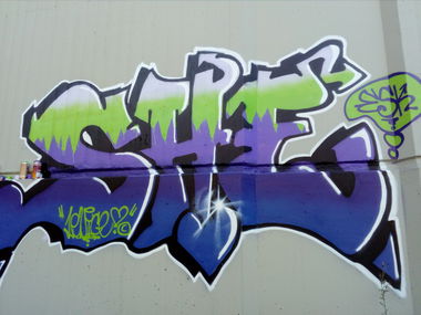 Graffiti Wall - Photo by Lenice