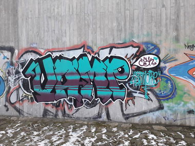 Graffiti Wall - Photo by Lenice