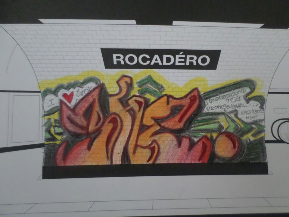 Graffiti Sketch - Photo by Lenice