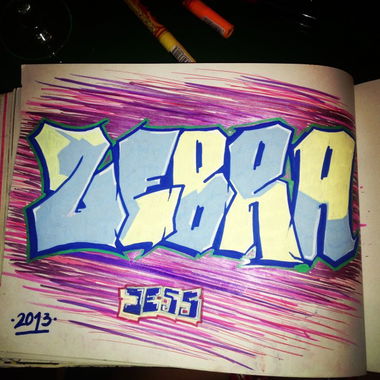 Graffiti Sketch - Photo by Lessia_Jess
