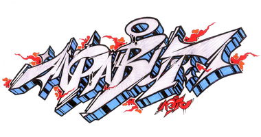 Graffiti Sketch in Baranovichi - Photo by Lets77