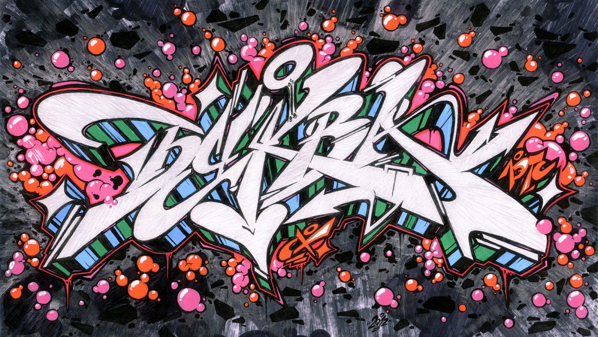 Graffiti Sketch in Baranovichi - Photo by Lets77