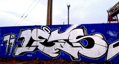 Graffiti Wall in Baranovichi - Photo by Lets77