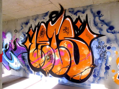 Graffiti Wall in Minsk - Photo by Lets77