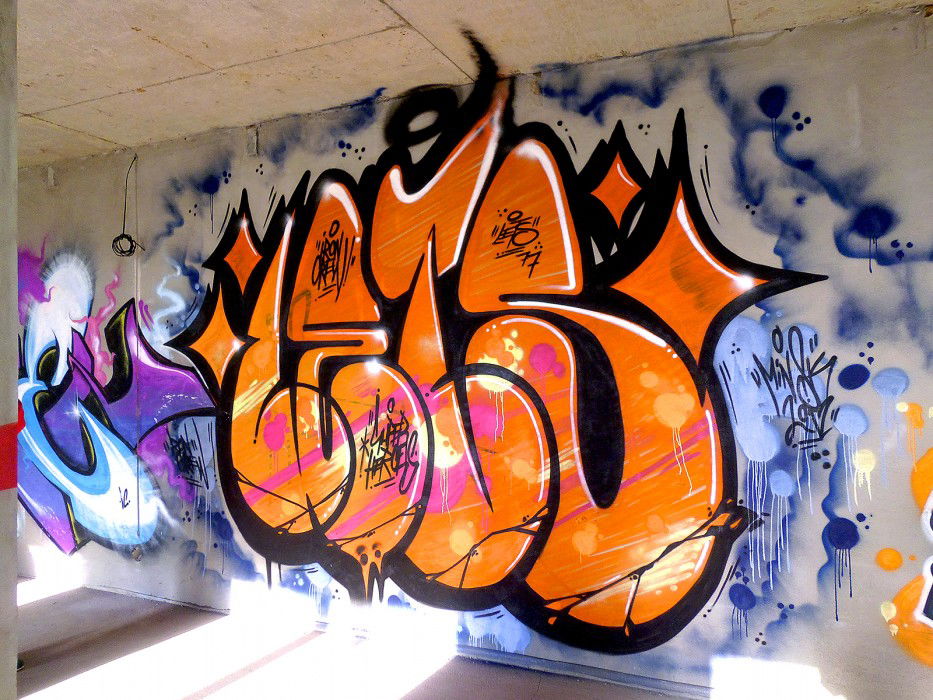 Graffiti Wall in Minsk - Photo by Lets77