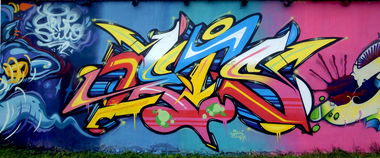 Graffiti Wall in Ostrovetz - Photo by Lets77