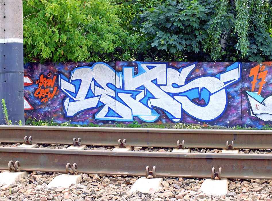 Graffiti Wall in Baranovichi - Photo by Lets77