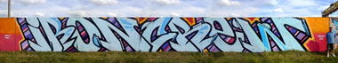 Graffiti Wall in Baranovichi - Photo by Lets77