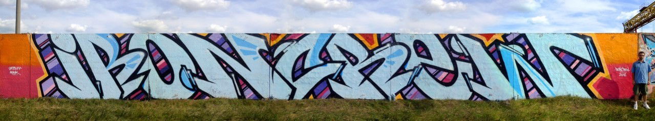 Graffiti Wall in Baranovichi - Photo by Lets77