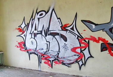 Graffiti Bombing in Baranavichy - Photo by Lets77 - Lets77 (2011)