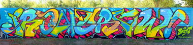 Graffiti Wall - Photo by Lets77 - Lets77 (2013)
