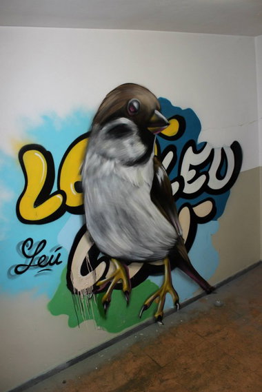 Graffiti Wall - Photo by Leu