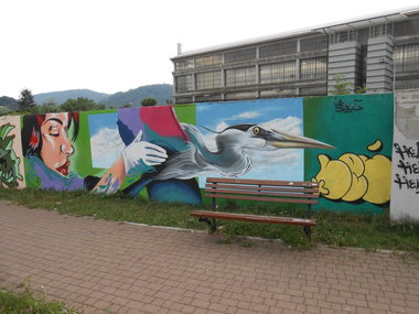 Graffiti Wall - Photo by Leu