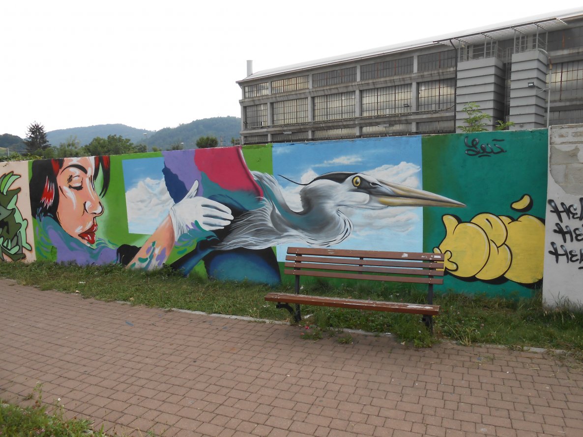 Graffiti Wall - Photo by Leu