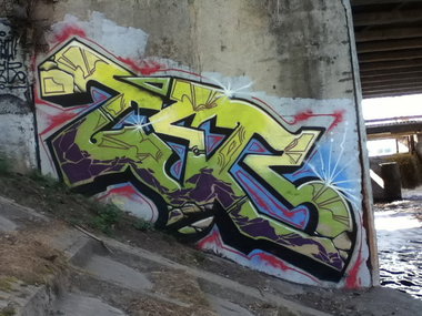 Graffiti Bombing - Photo by Lezo - night, bombing, crew (2012)