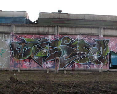 Graffiti Bombing - Photo by Lezo - line (2014)