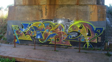 Graffiti Wall - Photo by Lezo - lezo (2014)