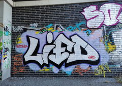 Graffiti Bombing in Berlin - Photo by Lifd5 - lifd (2022)