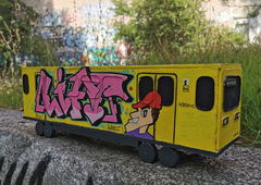 Graffiti in Berlin - Photo by Lifd5 - liftone, train (2022)