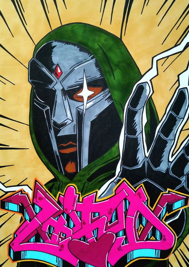 Graffiti Sketch - Photo by Lifd5 - mfdoom, lifd