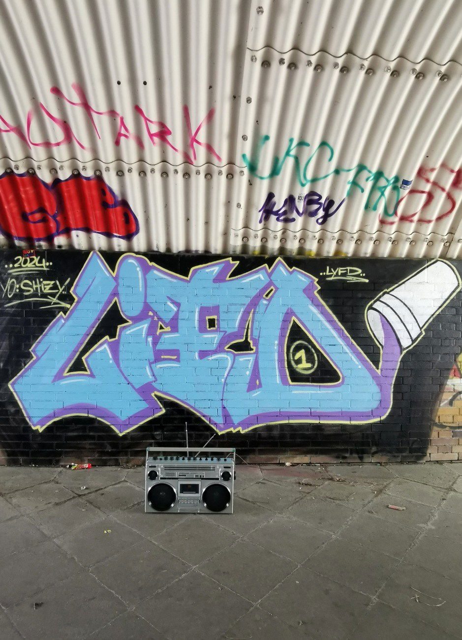 Graffiti Bombing in Berlin - Photo by Lifd5 - lifd