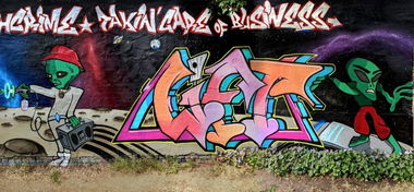 Graffiti Wall in Berlin - Photo by Lifd5 - liftone (2022)