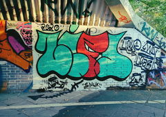 Graffiti Bombing in Berlin - Photo by Lifd5 - lifd (2020)