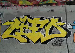 Graffiti Wall in Berlin - Photo by Lifd5 - lifd