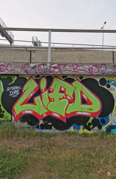 Graffiti Bombing in Berlin - Photo by Lifd5 - lifd