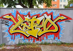 Graffiti Wall in Berlin - Photo by Lifd5 - lifd