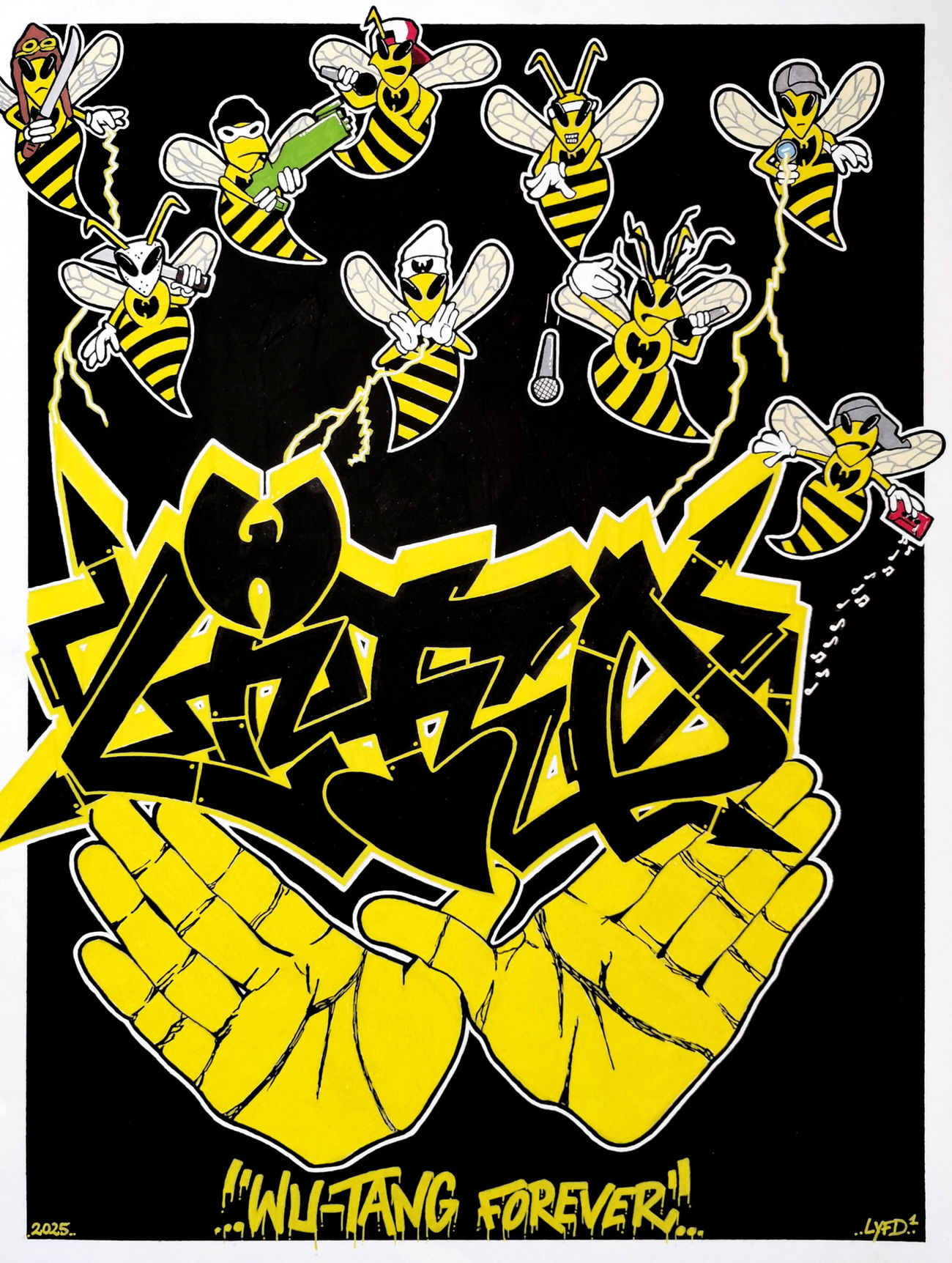 Graffiti Sketch - Photo by Lifd5 - lifd, wutang (2025)