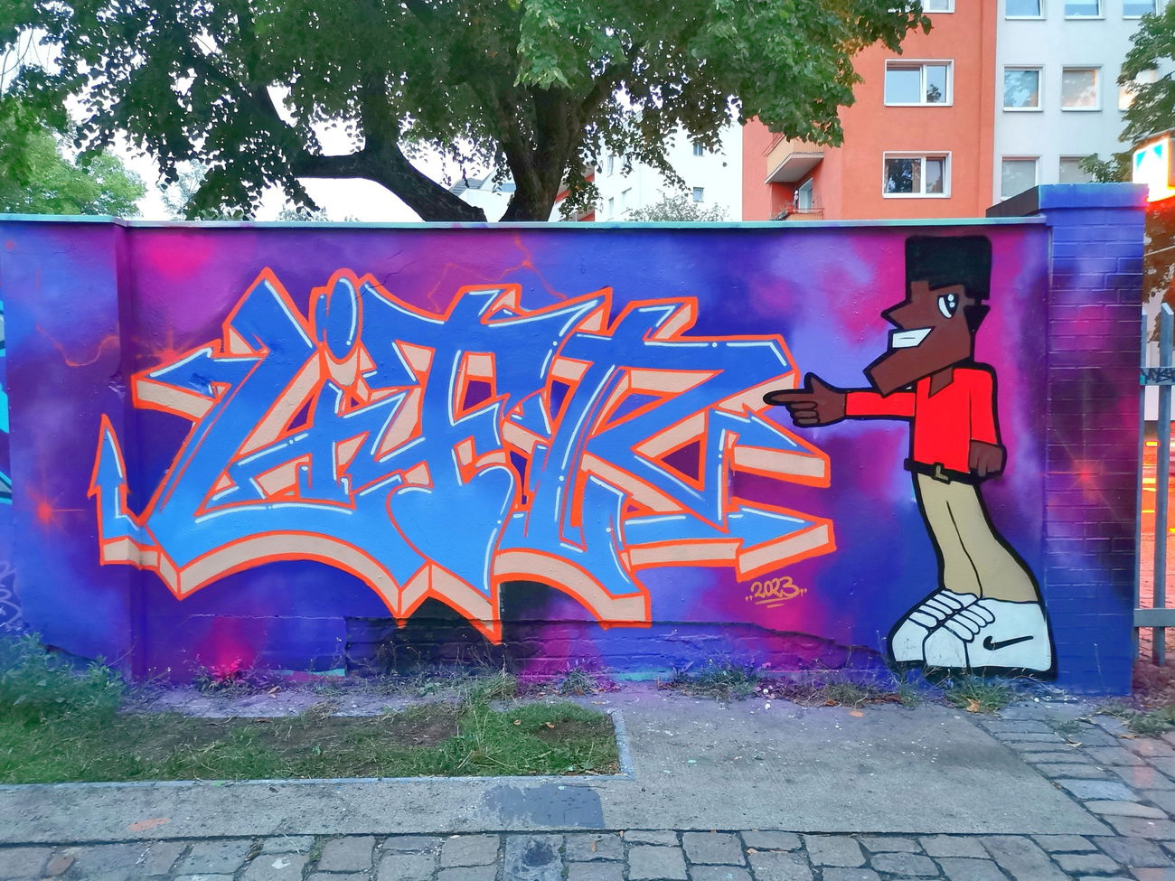 Graffiti Wall in Berlin - Photo by Lifd5 - lift (2023)