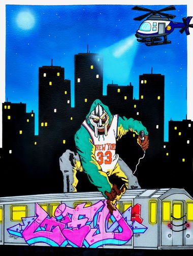 Graffiti Sketch - Photo by Lifd5 - mfdoom, lifd